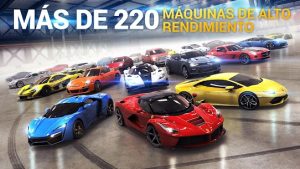 Asphalt 8 Mod Apk v7.5.0i Descargar dinero y tokens ilimitados 2